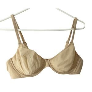NWT Skims Underwire Bra Unlined 40B Color Light Beige